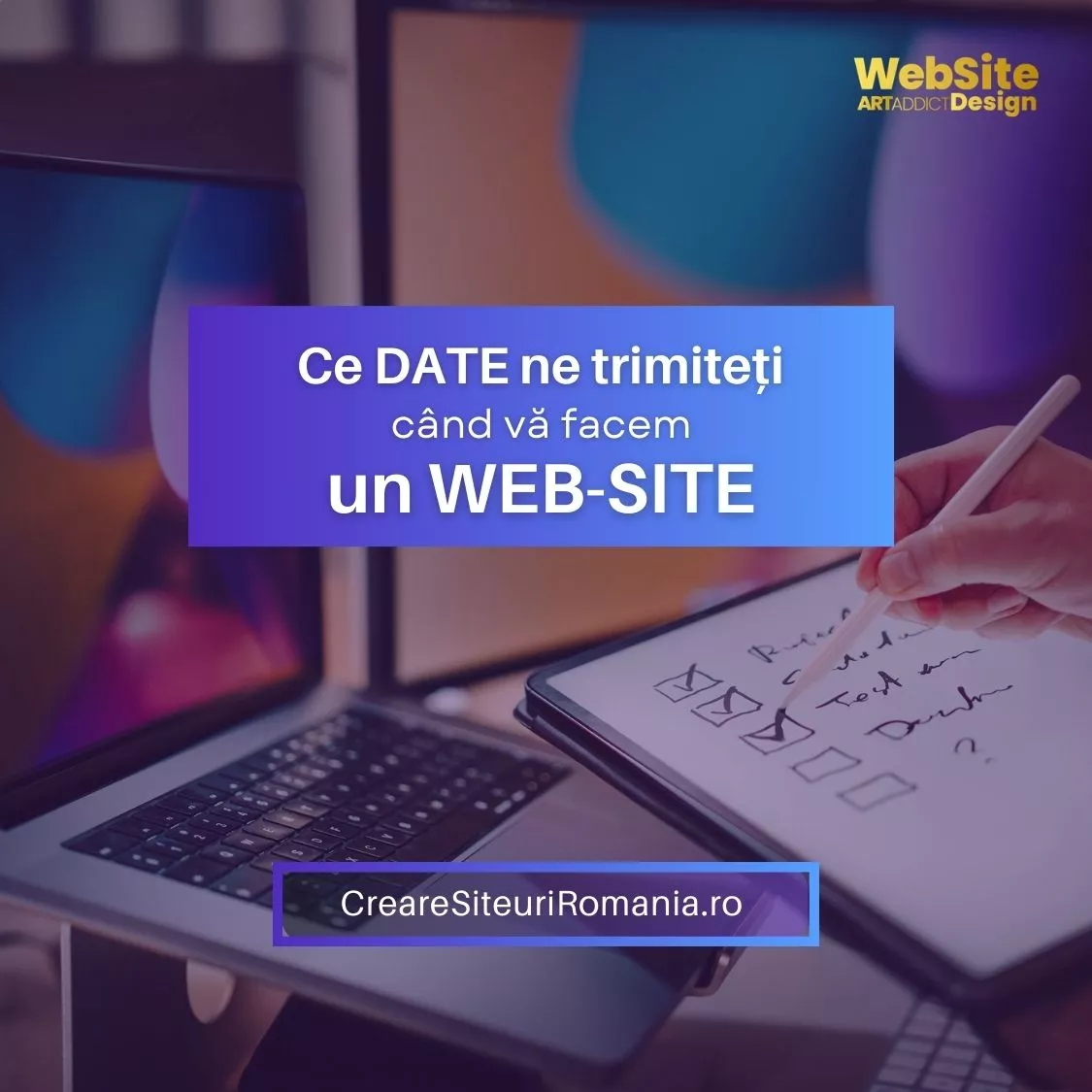 Creare Site Romania - Ce Informații Trebuie să ne Oferi