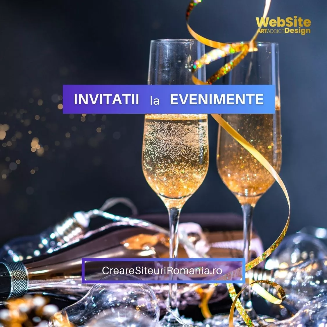 invitație online la organizarea eveniment România