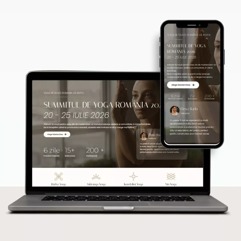 invitaie online la summit yoga