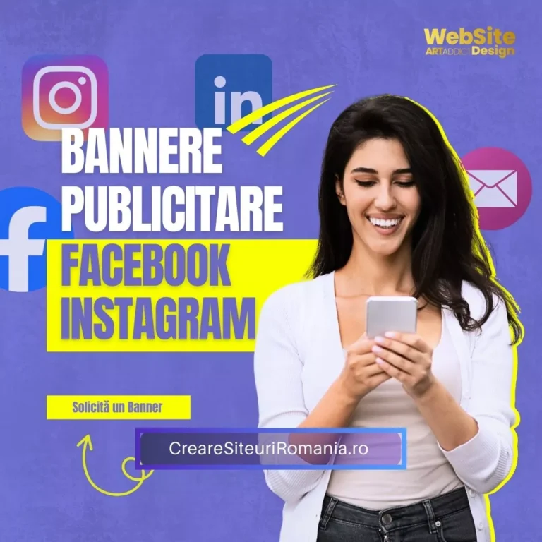 bannere pentru facebook si instagram Romania