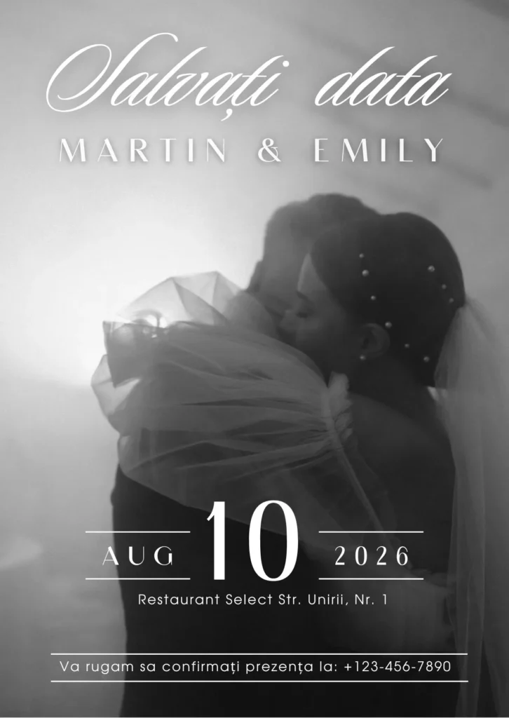 Invitatie la nunta 10 Romania