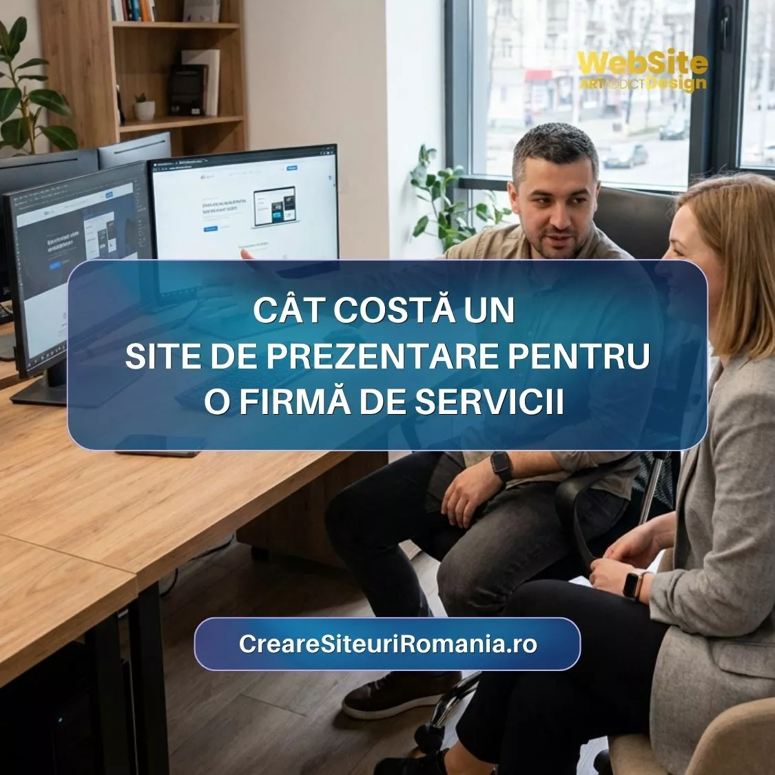 Cât costă un site de prezentare pentru o firmă de servicii în România