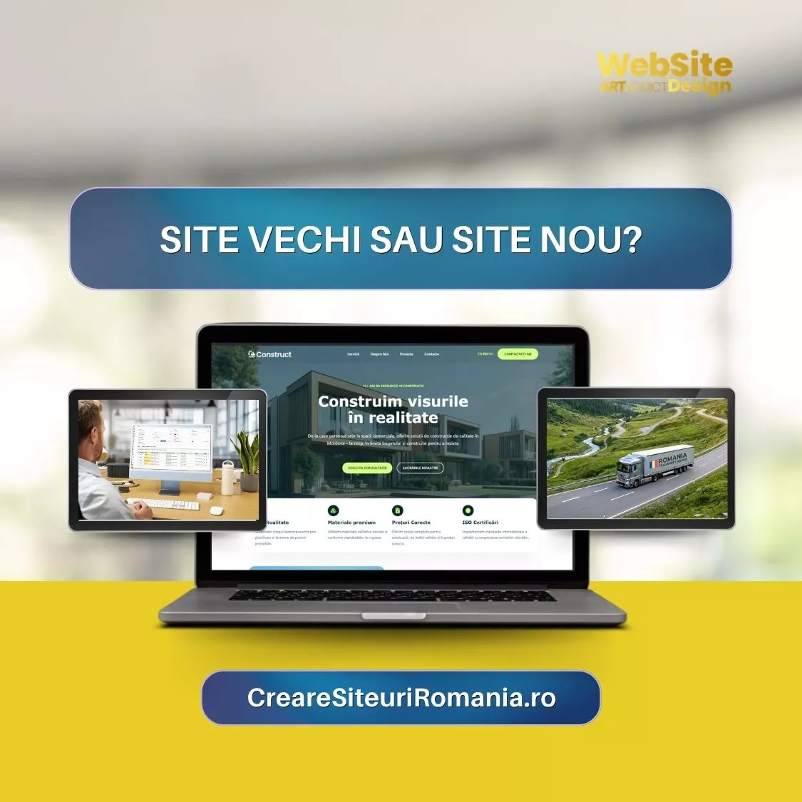 Refacere site vechi sau site nou
