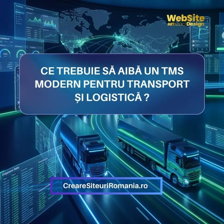 TMS pentru transport și logistică Romania