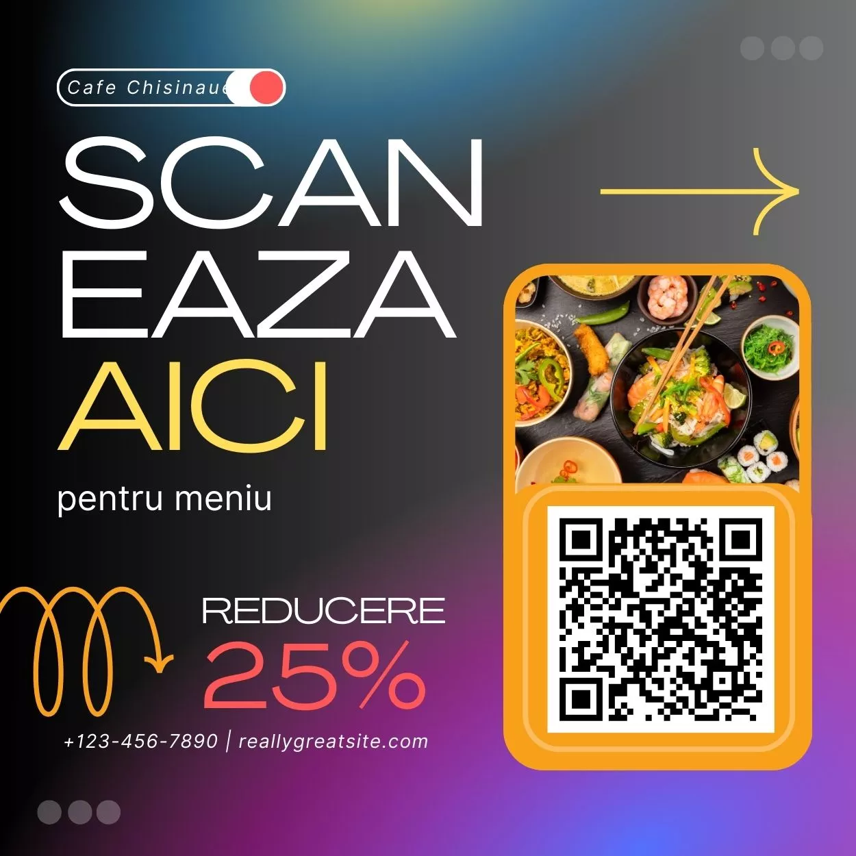 qr cod gratuit meniu romania