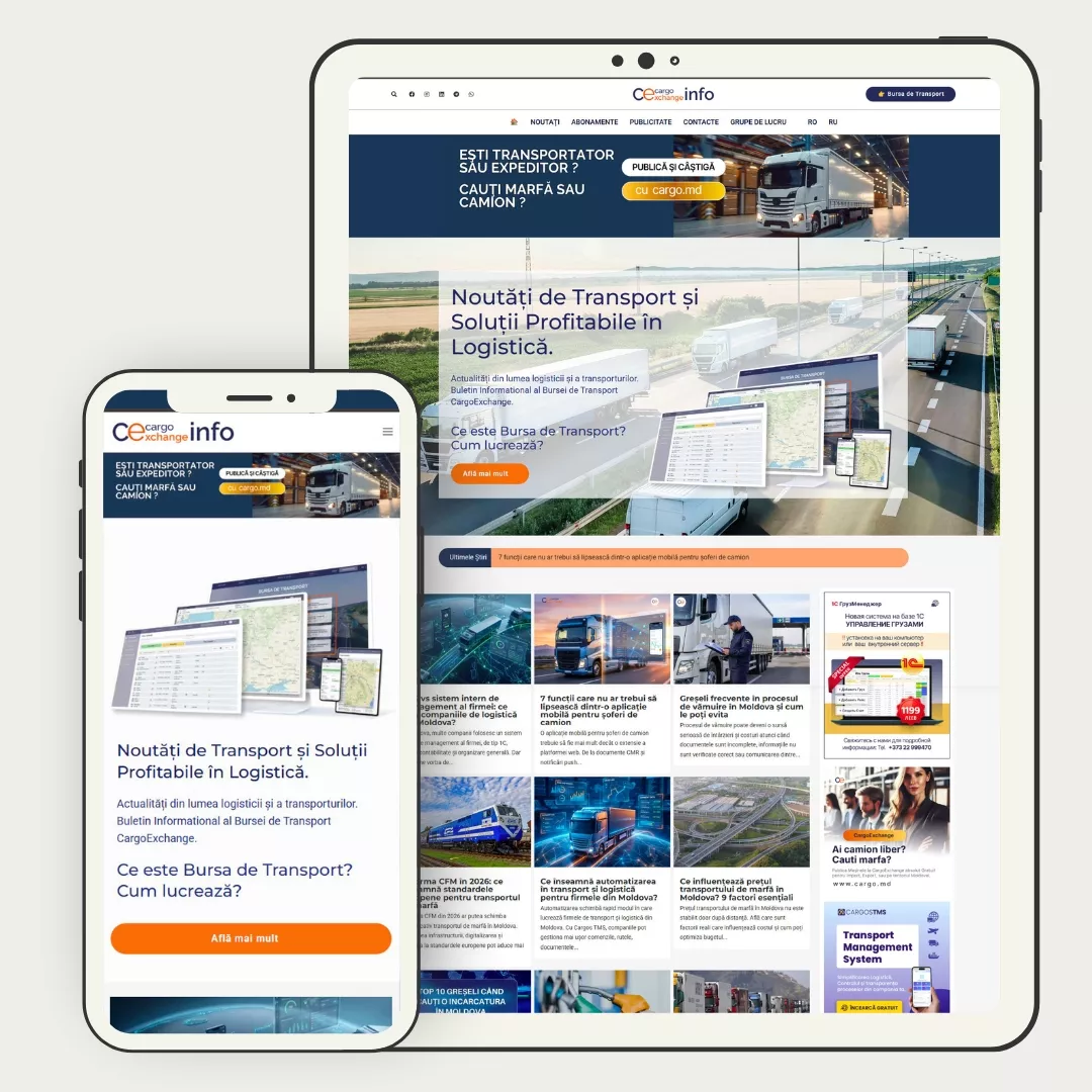 bursatransport info - realizat de crearesiteuri